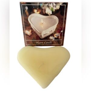 Longaberger Heart Candle REFILL Item 74721 for 2000 Heart Dish. NOS Sealed